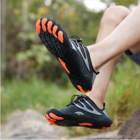 Сандалии мужские прогулочные дышащие Нескользящие для плавания походов парные