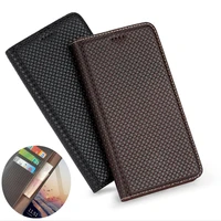 genuine leather magnetic wallet flip cover card holder case for umidigi a5 proumidigi a11umidigi x phone bag with kickstand