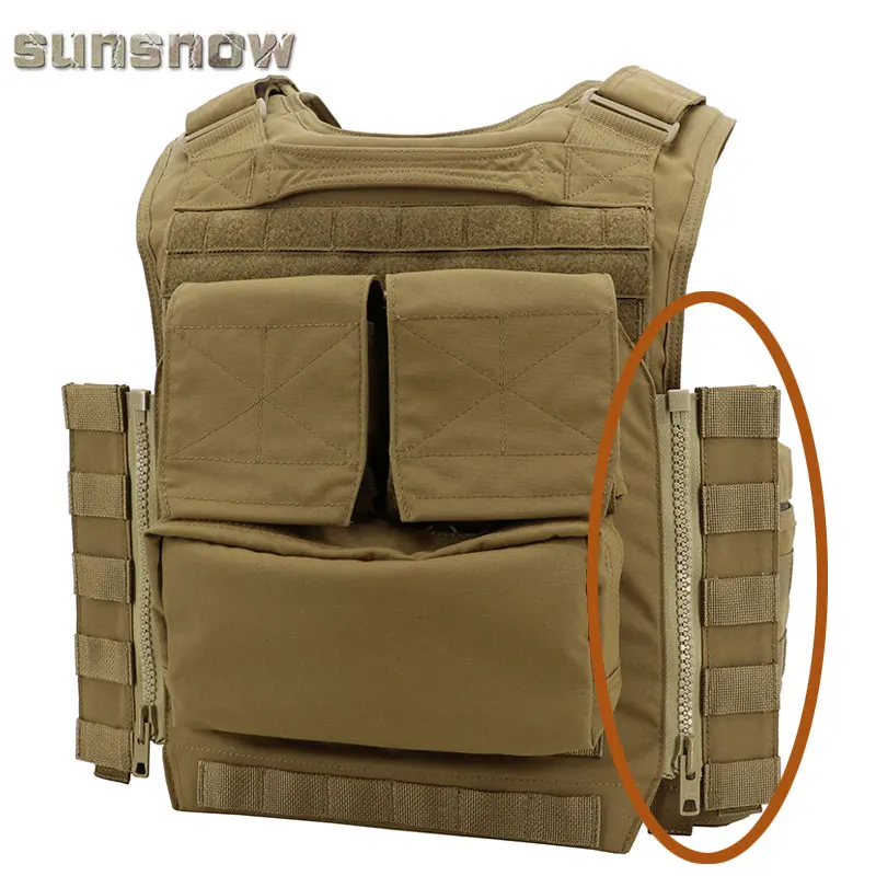 TMC жилет JPC Molle Adp для ПК молния панель TMC2747 MC/BK/CB/RG | Спорт и развлечения