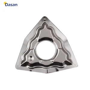 10 шт., WNMG080408 HA, алюминиевые токарные вставки, WNMG080404, Карбидное круглое лезвие, для токарного станка с ЧПУ, резец, алюминиевый медный инструмент