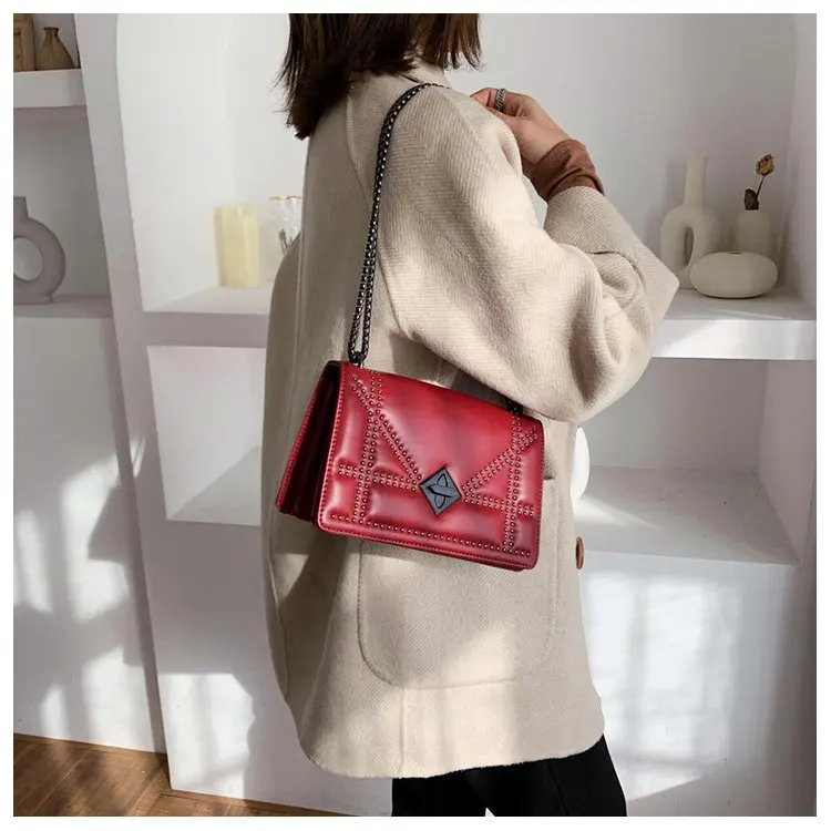 

Personalized women's bag 2020 new Korean fashion casual wild chain single shoulder messenger small square bag