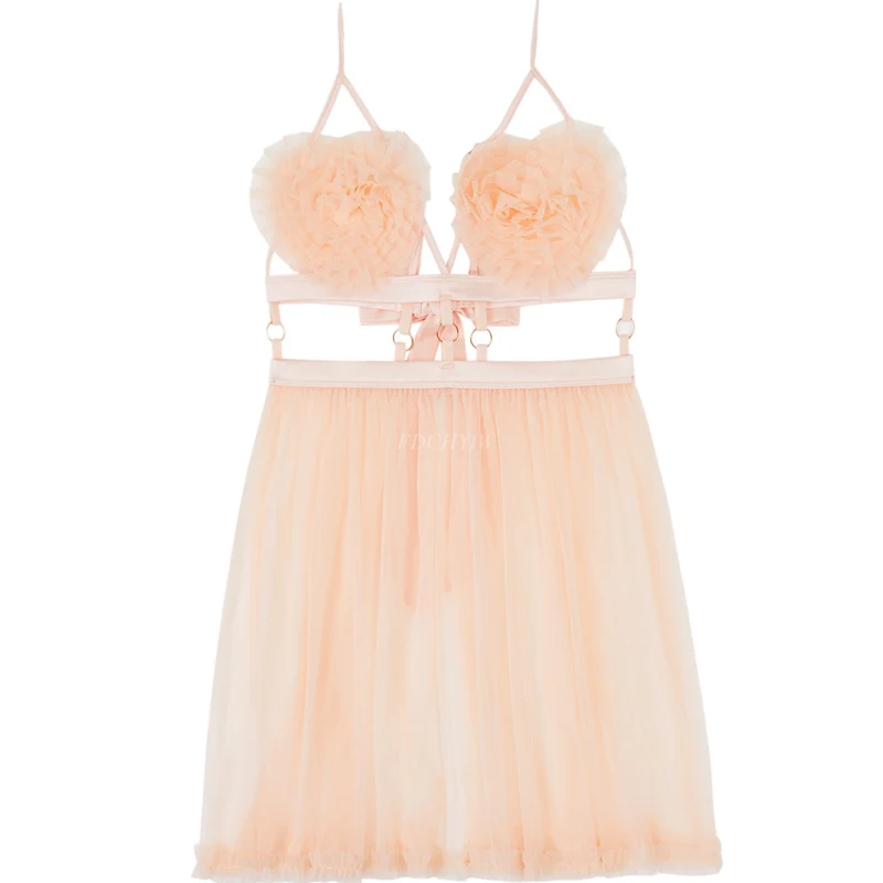 Сексуальное нижнее белье женская ночная рубашка и трусики|Ночные сорочки пижамы|