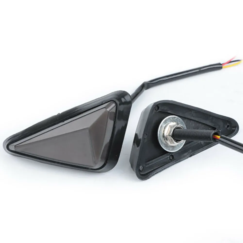 

2pcs L-Shaped Light-Type LED Turning Signal Light (Yellow + White Light) 12V Yellow High Quality Motorcycle Turn Signals