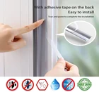 Пенопластовая самоклеящаяся уплотнительная лента для окон и дверей, водонепроницаемая Пылезащитная уплотнительная лента, наполнитель зазора, звук теплоизоляционные инструменты