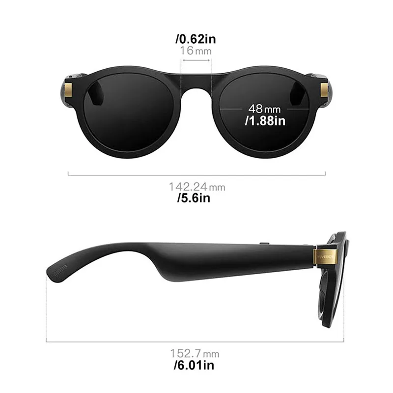 저렴한 새로운 디자인 선글라스 무선 골전도 헤드폰 선글라스, 스포츠 스테레오 음악 이어폰 안경 승마