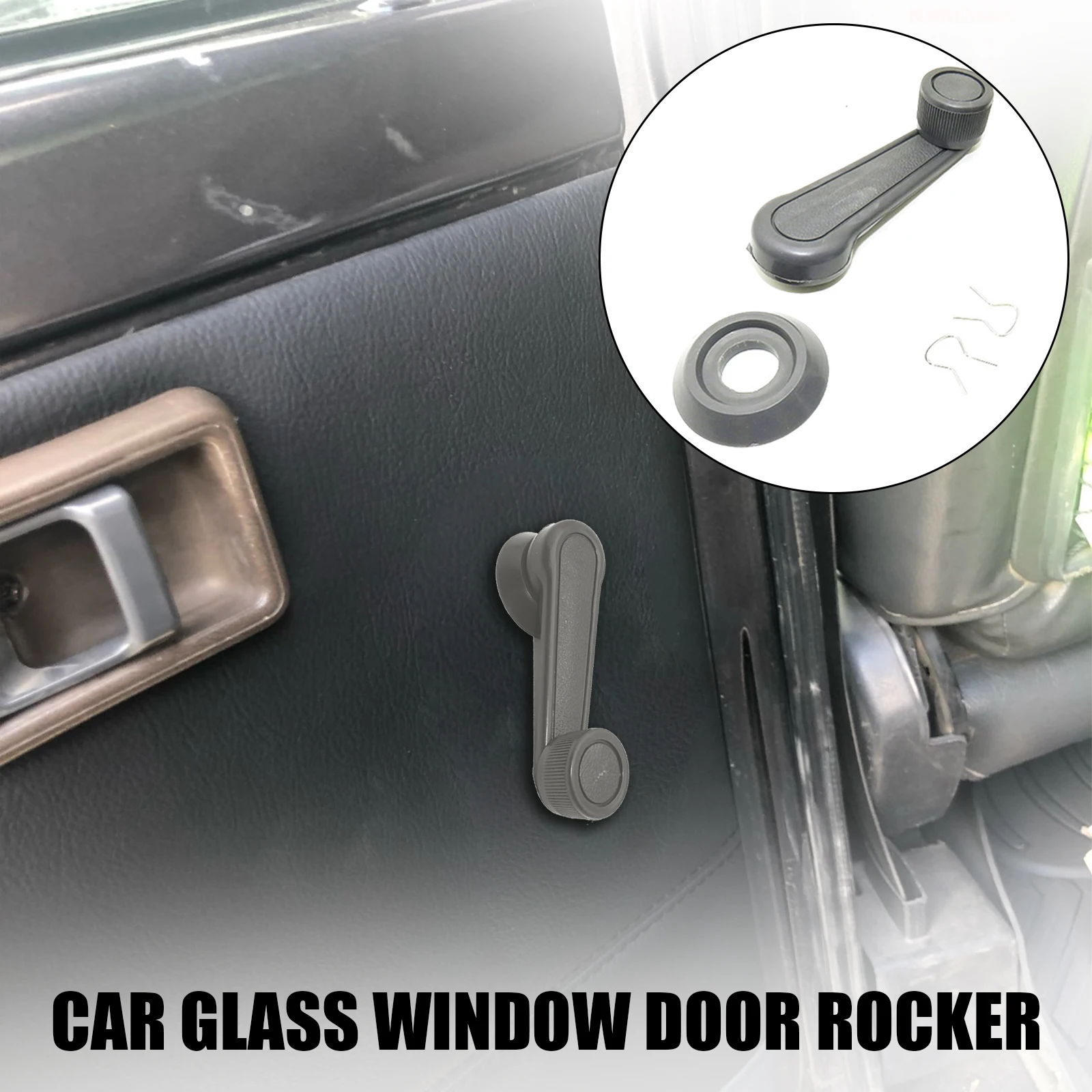 

1 Pcs Car Window Connect Winder Handle Crank Door Lever Handle Replaces Automobiles Universal Car Replacement Parts Accessories