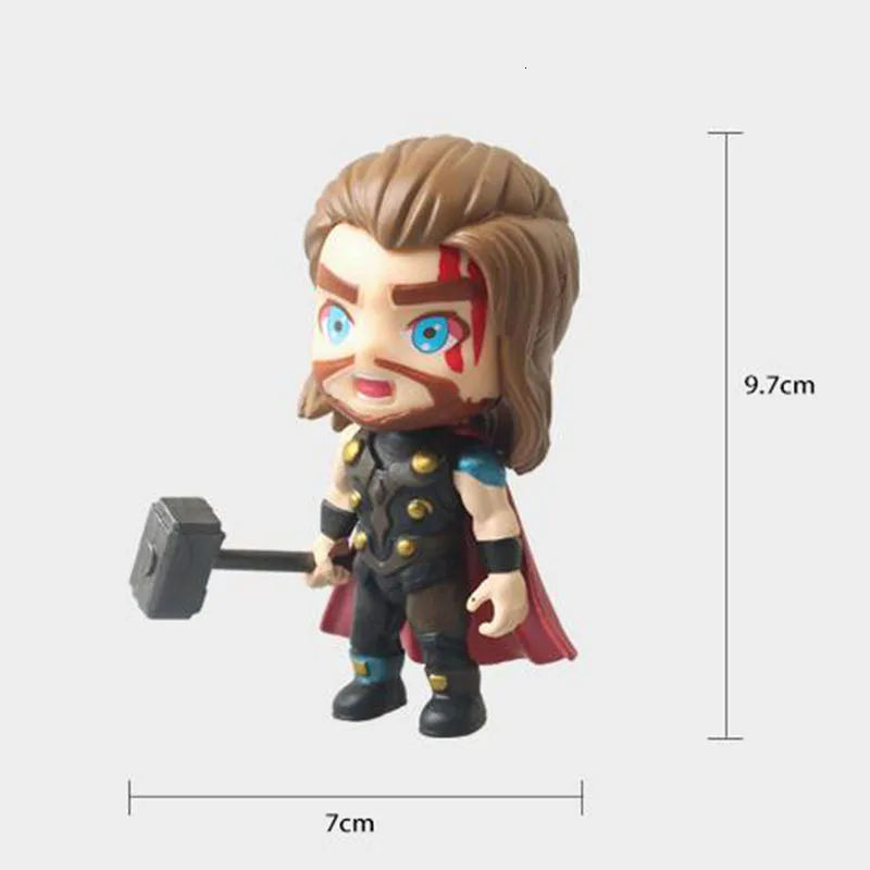 6 шт. Мстители магниты на холодильник 3d стикеры Человек паук Raytheon Железный