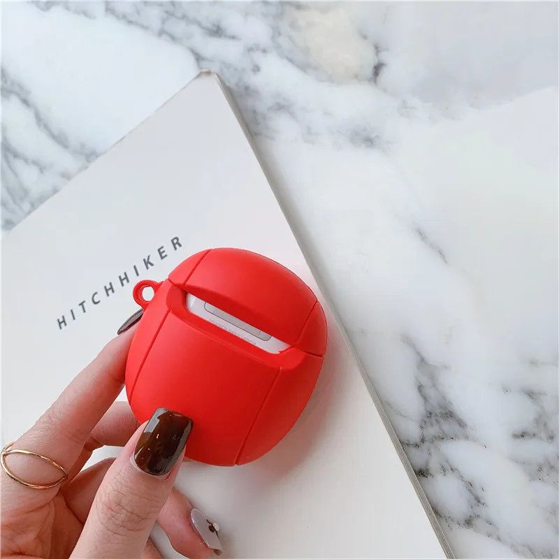 3D мультфильм Marvel Дэдпул корпусы гарнитурные для Apple Airpods 1/2 силиконовый защитный чехол для наушников Аксессуары для кожи