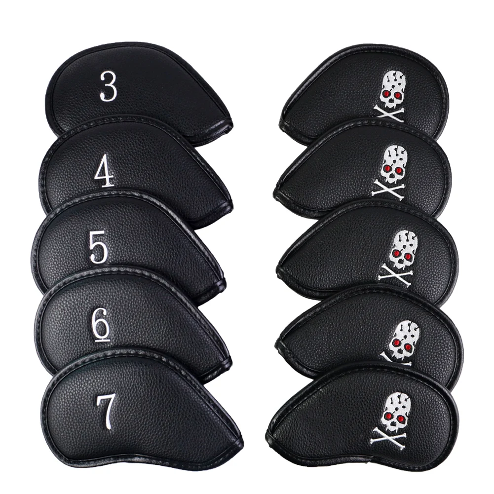 

Металлические головные уборы NRC для гольфа, изысканные толстые металлические головные уборы из искусственной кожи для гольф-клуба, аксессу...