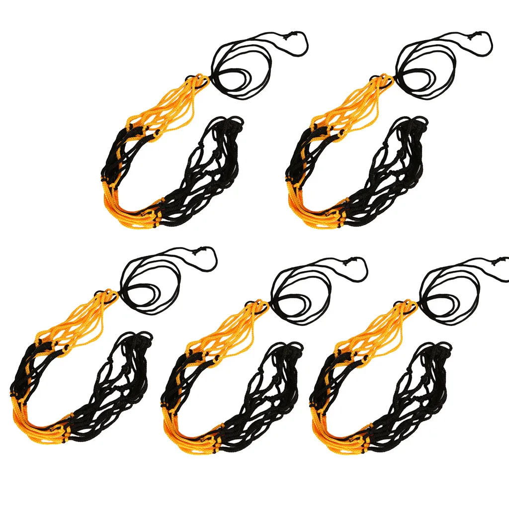 5 шт. нейлоновая сумка сетка шаровой подшипник для переноски одного волейбола