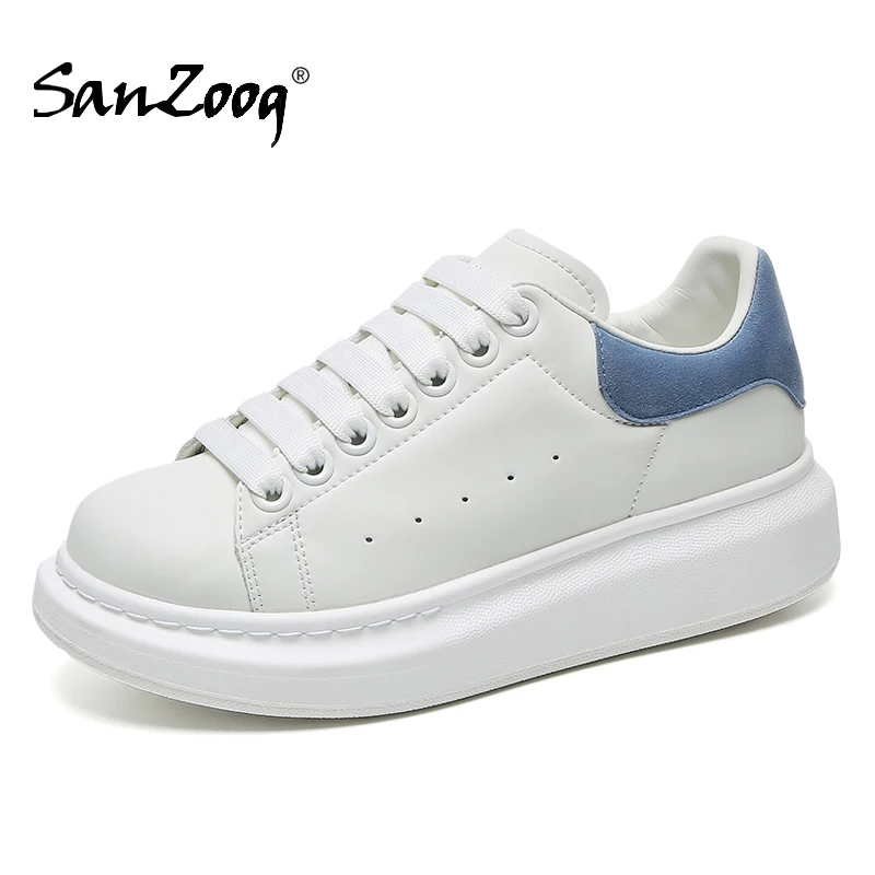 

Women Platform Sneakers Chunky White Shoes Flats Ladies Sports Luxury Brand Design 2022 Fashion Spring Summer Dropshipping