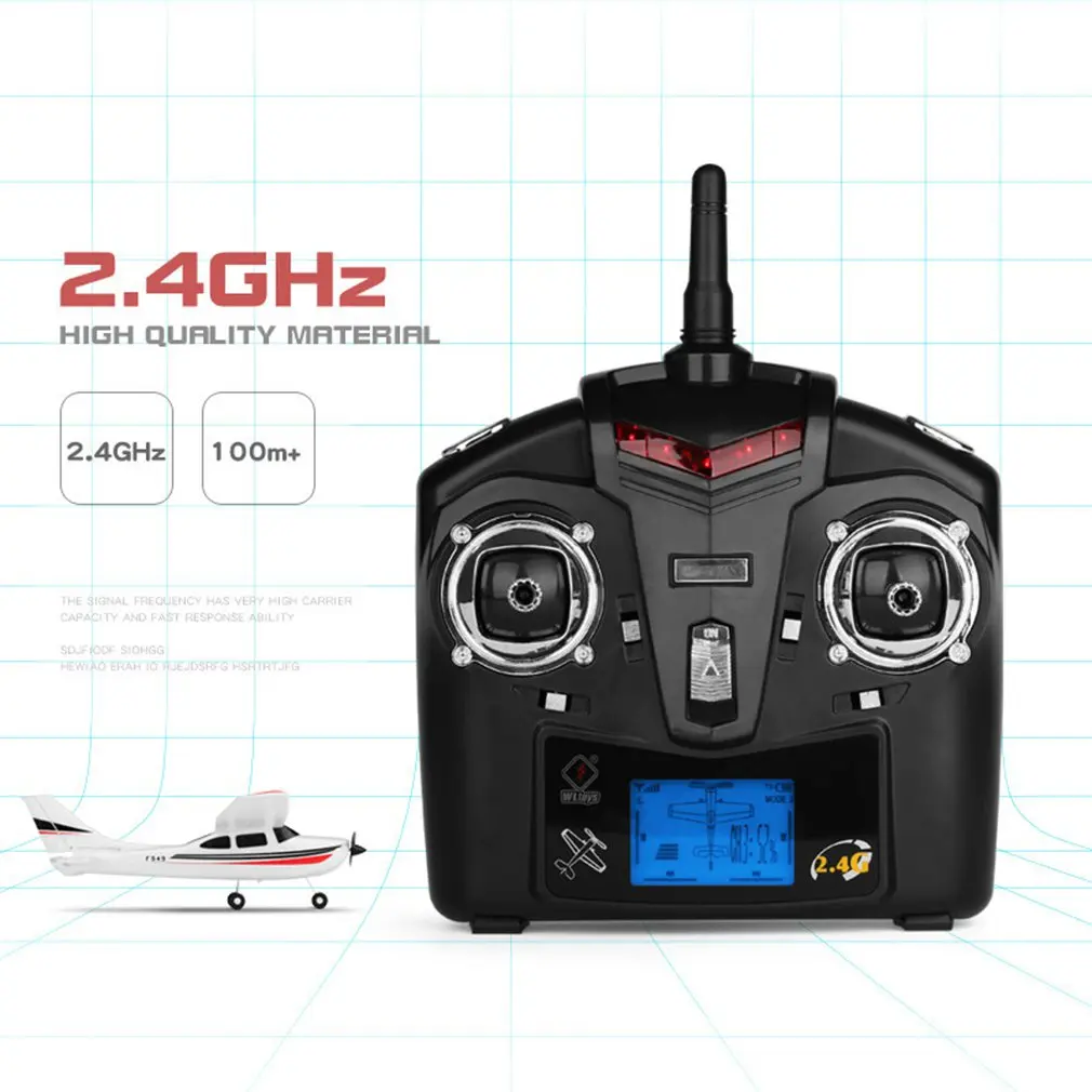 

Remote Control Model Of Medium Entry Level Glider For Three Channel Fixed Wing Aircraft With Gyroscope