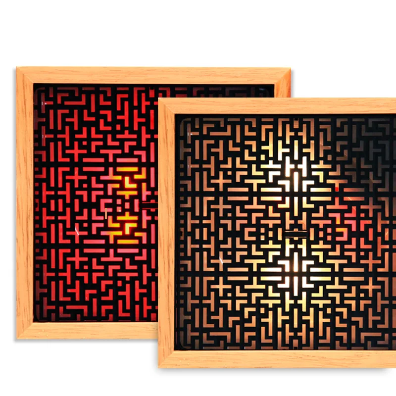 Аромадиффузор Classica из массива дерева увлажнитель воздуха с теплсветильник