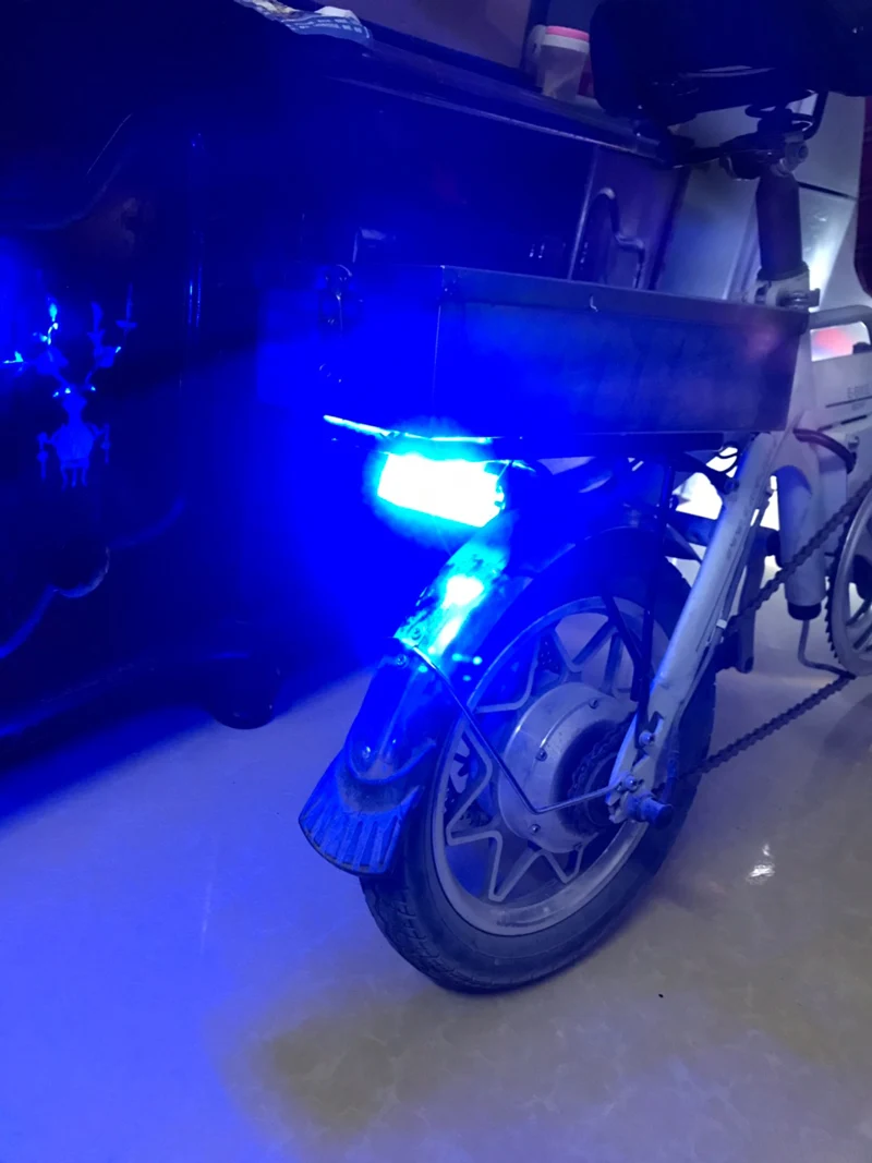 1x6 светодиодных фонарей для мотоциклетных водительских прав задний тормозной