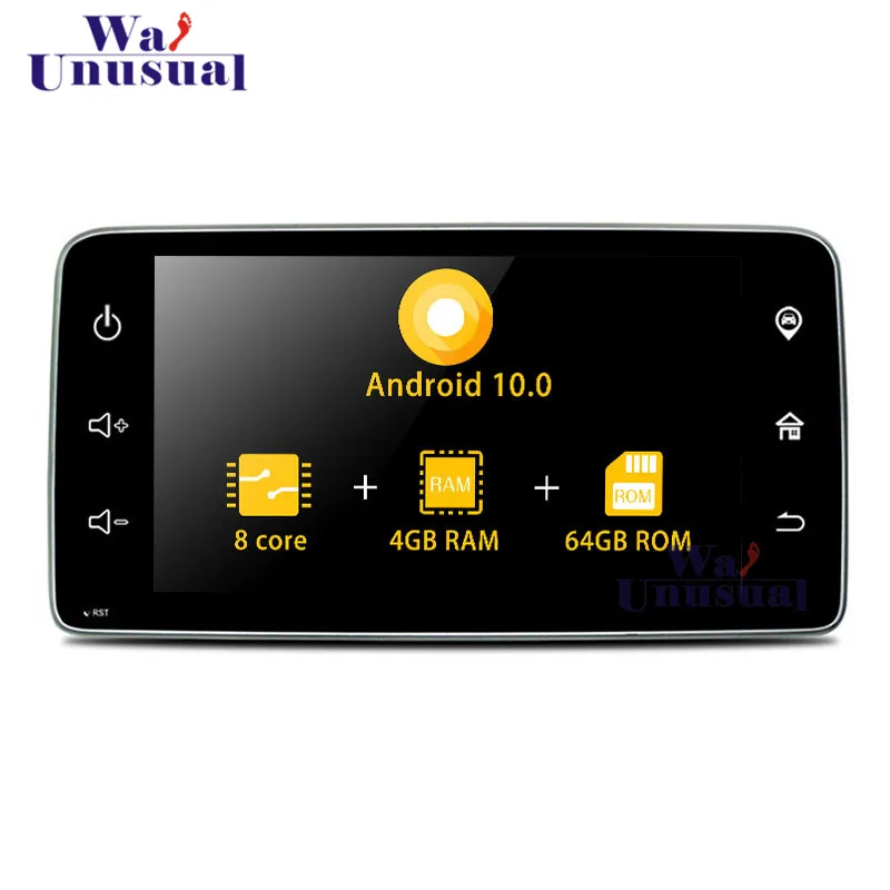 Система GPS навигации wanобычно Android 10 0 для Benz Smart (2015 ) без DVD плеера Авторадио 2DIN