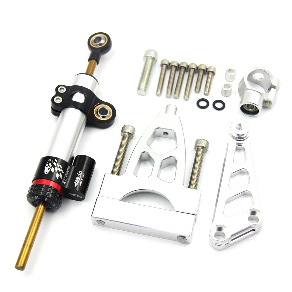 CNC мотоцикл демпфер руля стабилизации Кронштейн монтажный держатель комплект