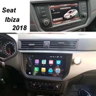 Автомобильный мультимедийный Dvd-плеер, 64 ГБ, Android 10,0, 2Din, GPS для Seat Ibiza 2018 2019, Авторадио, Bluetooth-навигация, стерео головное устройство