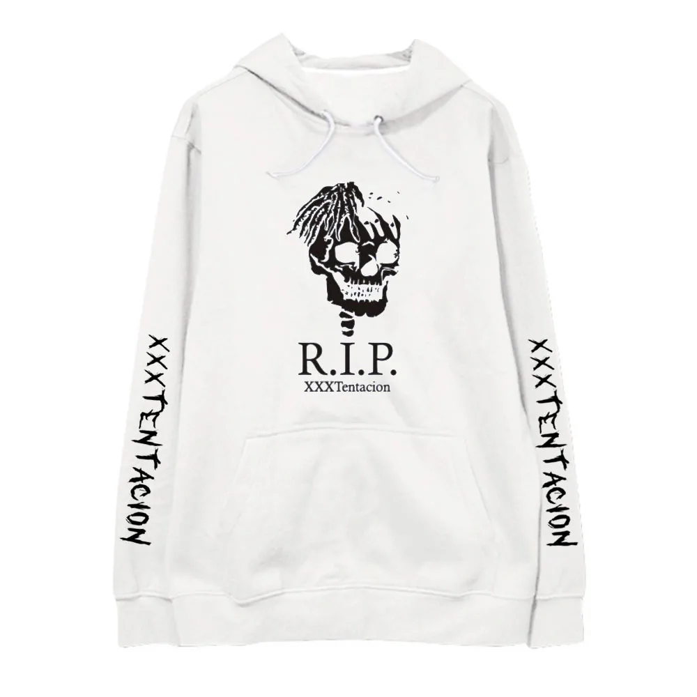 Рэпер Xxxtentacion Принт толстовки для мужчин/женщин KPOP повседневная одежда в стиле