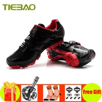 tiebao cycling shoes bicicleta pedals mtb men women sapatilha ciclismo mtb self locking breathable athletic riding bicycle shoes