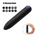 Вибратор-пуля, устройство для массажа, сильная вибрация, точка G, оргазм, фаллоимитатор, Стимулятор клитора