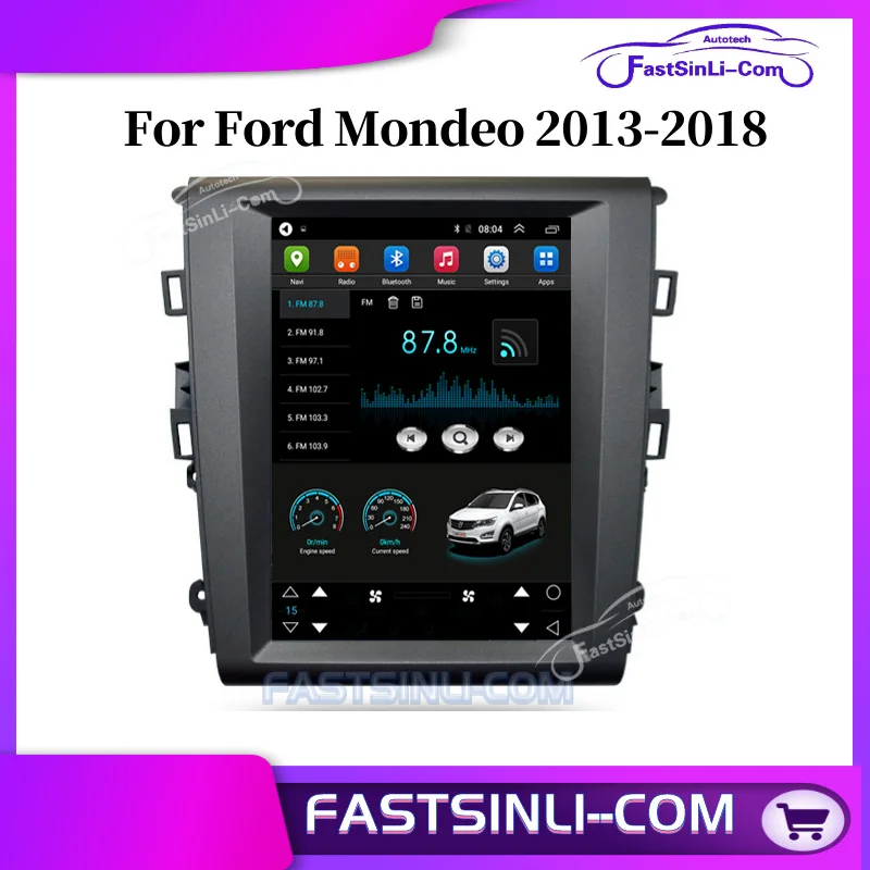 Автомобильный Android для Ford Fusion MONDEO 2013-2018 четырехъядерный GPS навигатор Wifi DVR камера