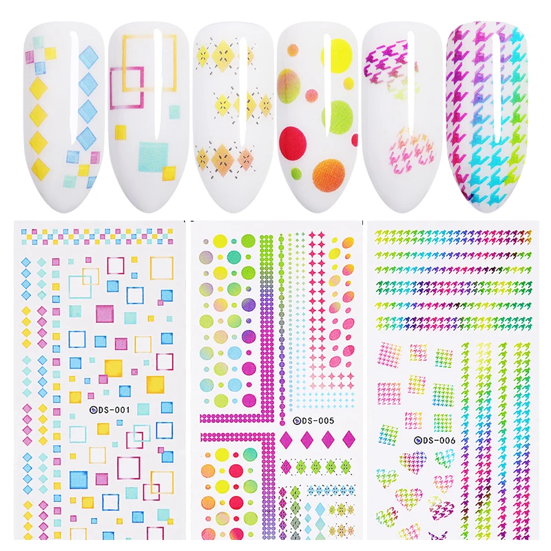 2 моделей/лист милый цветок ногтей воды передачи наклейка стикер BORN PRETTY BP-W17 #20608 |