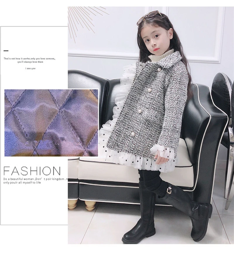 LILIGIRL/брендовая куртка для девочек; модная праздничная одежда принцессы; Новинка года; детская верхняя одежда; пальто для детей; весенние куртки