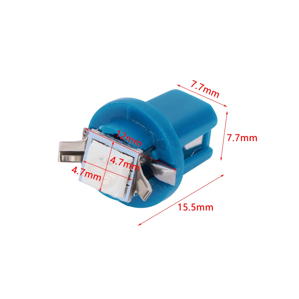 10 шт. T5 B8.5D 509T B8.5 Smd Автомобильная светодиодная лампа для Peugeot 206 308 407 207 3008/2017 2008 208 508