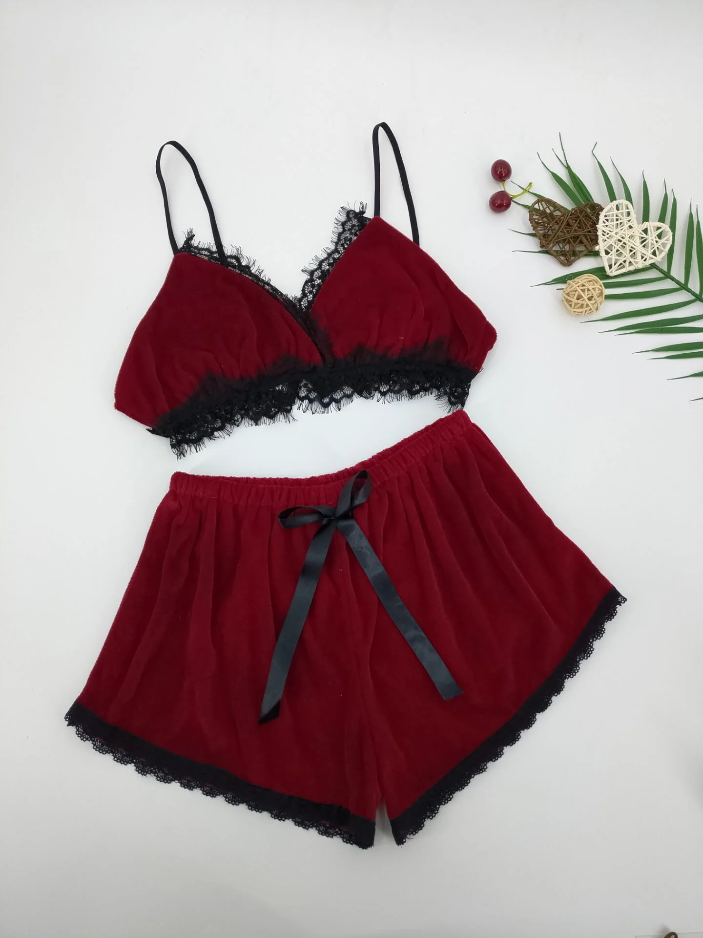 

New foreign trade hot-selling sexy underwear sexy three-point style lace lace lingerie set