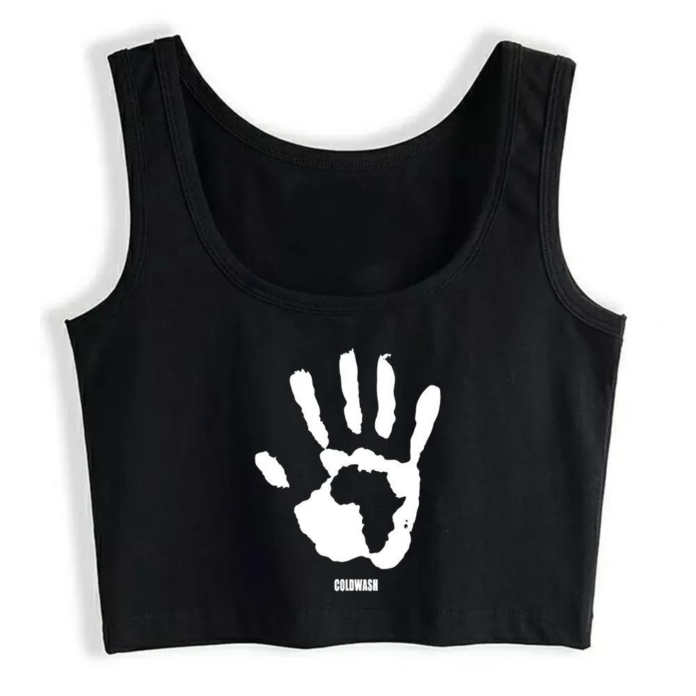 

Crop Top Women High 5 Harajuku Tank Top Women Casual Women Clothes