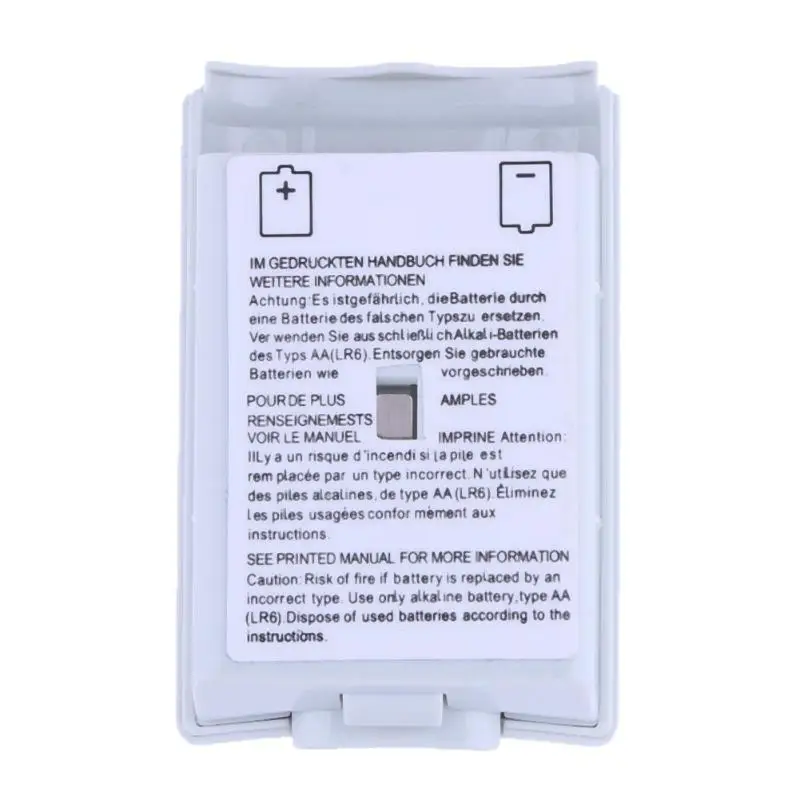 Чехол для игровой батареи Xbox 360 чехол аккумуляторной беспроводного контроллера с