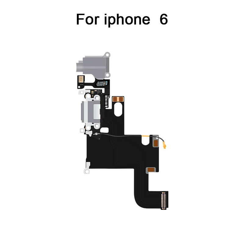 10 шт. док станция для зарядки с usb разъемом iPhone 5 6 6s 7 8 Plus гибкий кабель наушников и