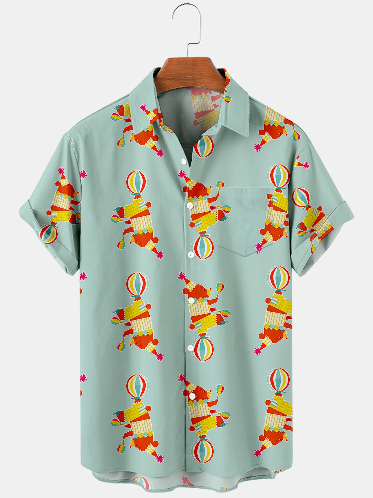 

Мужская Повседневная рубашка в клетку, с коротким рукавом и нагрудным карманом, 13 цветов