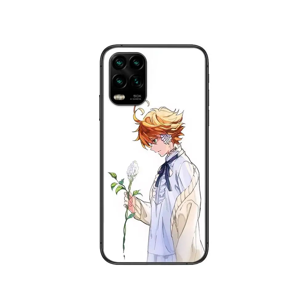 

The Promised Neverland Phone Case For XiaoMi Redmi 11lite ultra 9 8A 7A 6 A Pro T 5G K40 Anime Black Cover Silicone Back Pret