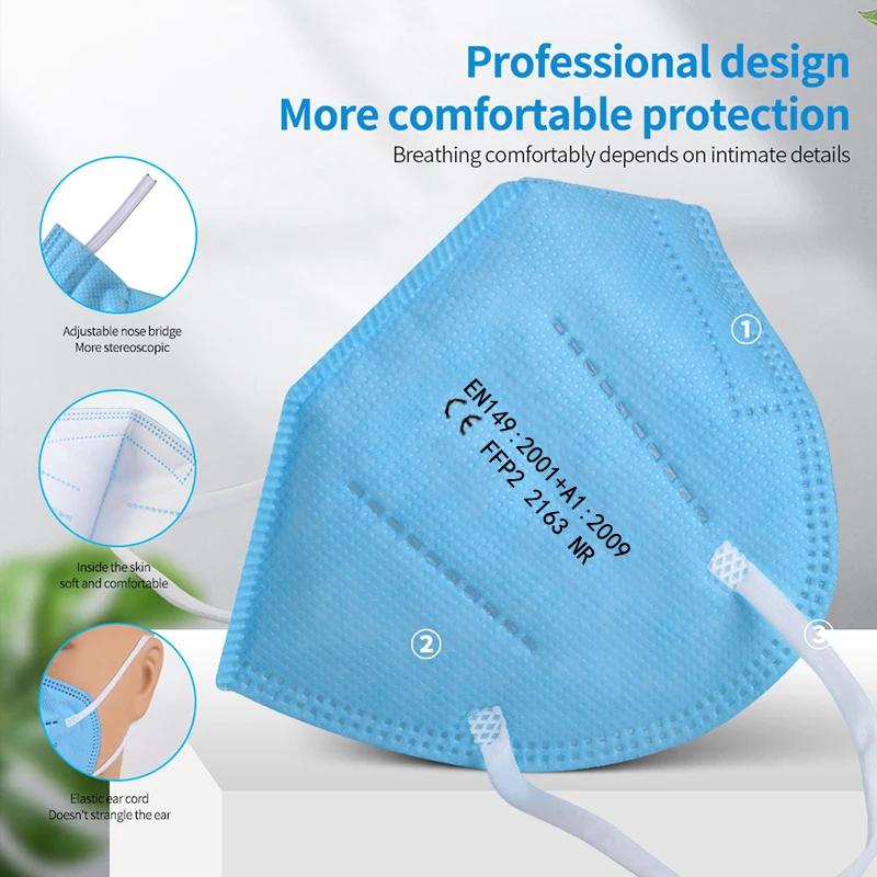 

Fit 6-14 Years Mascarillas Face Mask mask ffp2 children Kids KN95 Mask Protective Dustproof Breathable CE Reusable Boys Girls