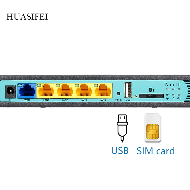 HUASIFEI 4G Wi-Fi  4g sim-   4g   VPN   WAN/LAN  4