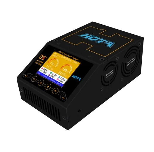 HOTA D6 Plus AC 300W DC 2X325W 2X15A Двухканальное умное зарядное устройство Dis для FPV гоночного