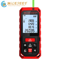 mileseey s2s8g green laser rangefinder digital laser distance meter laser tape measure diastimeter tool