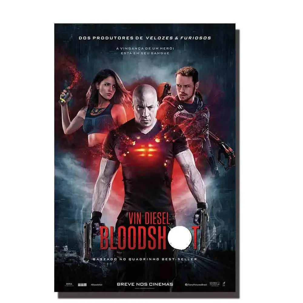 

D0249 кровоshot фильм шелковая ткань плакат искусство Декор фотоподарок