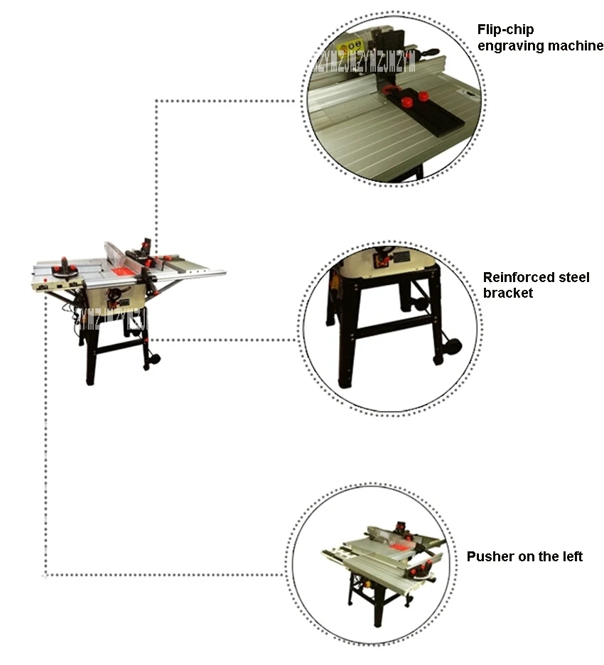 JTS-250IID Многофункциональная электрическая настольная пила прецизионная