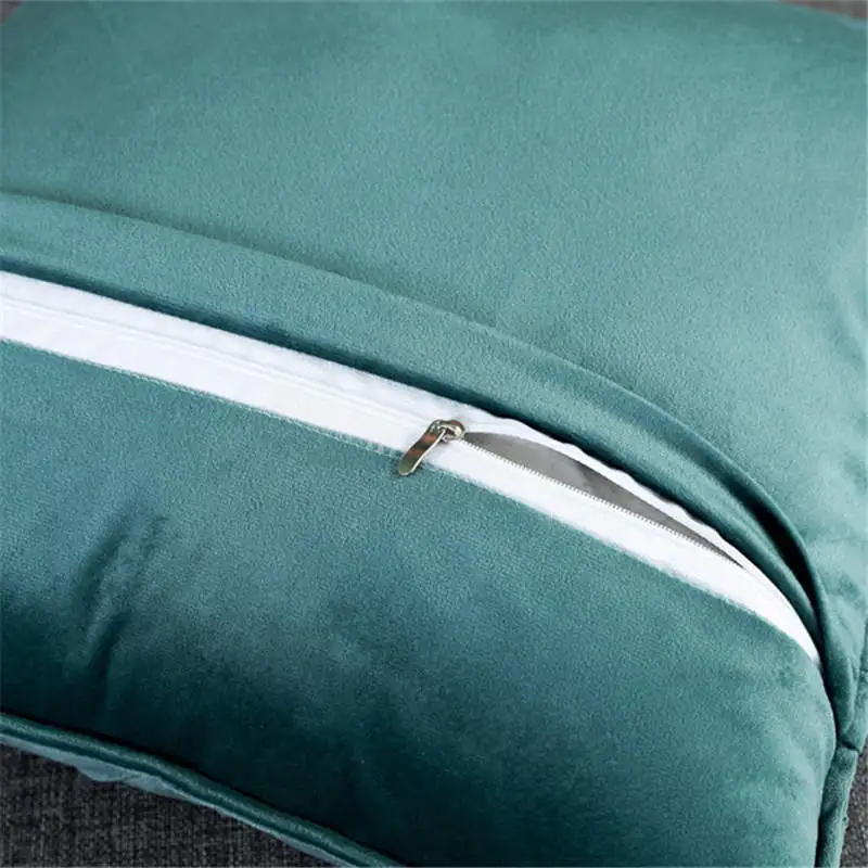 Мягкие бархатные блестки голландские кашемировые наволочки однотонные