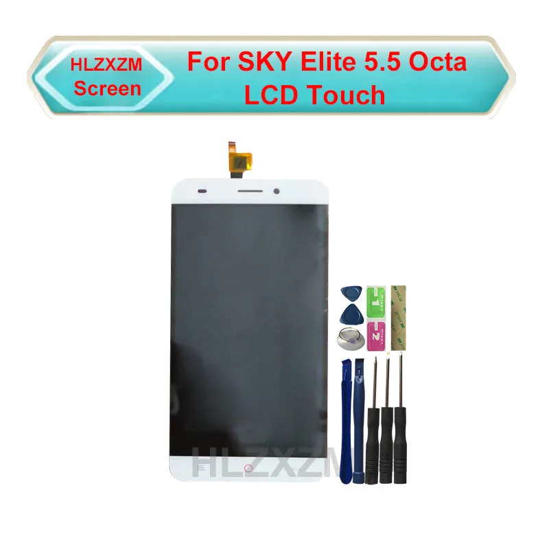 

Для SKY Elite 5,5 Octa ЖК-дисплей с заменой кодирующий преобразователь сенсорного экрана в сборе