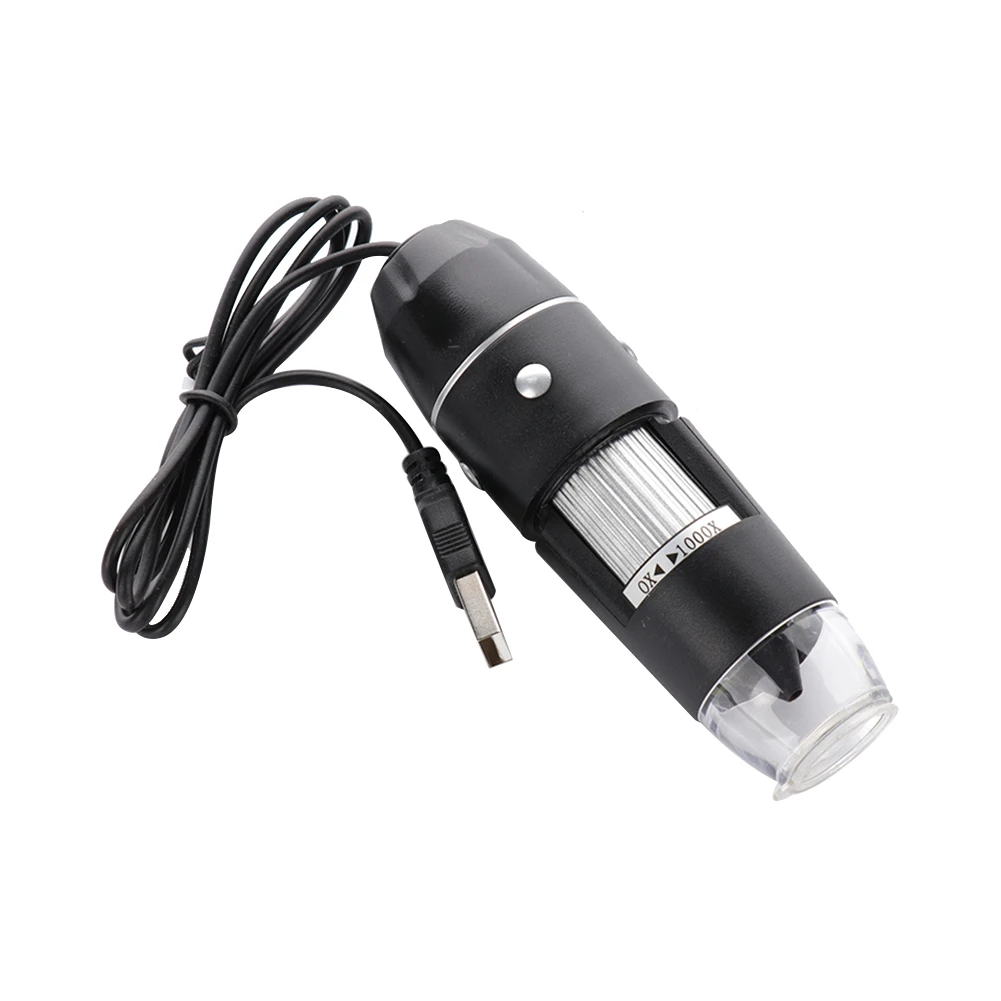 Портативный цифровой микроскоп ручной электронный с интерфейсом USB 8