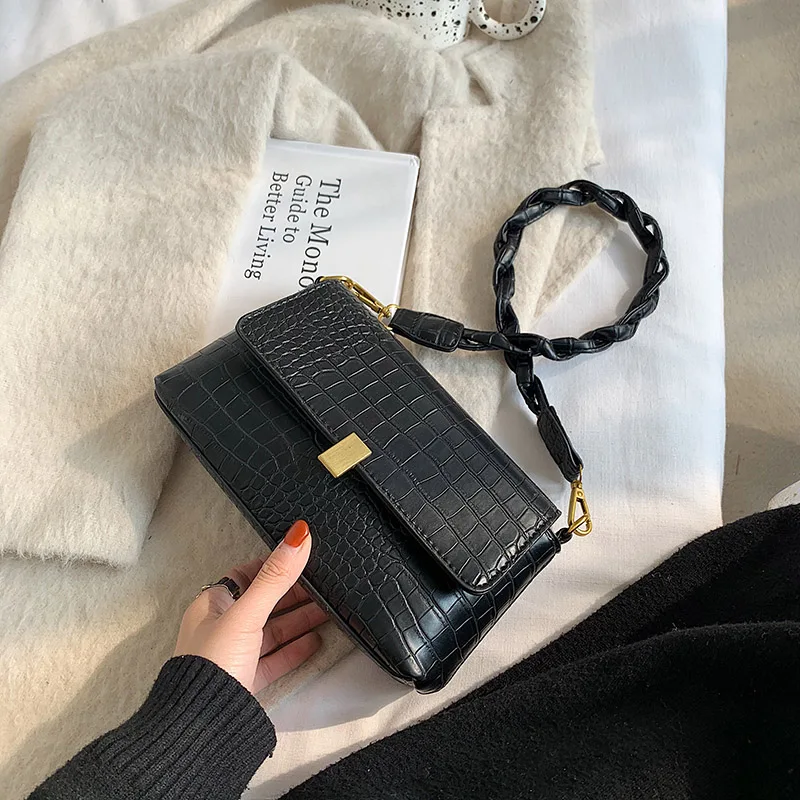 Каменный узор маленькая сумка 2020 Новинка зимы женская через плечо на каждый день