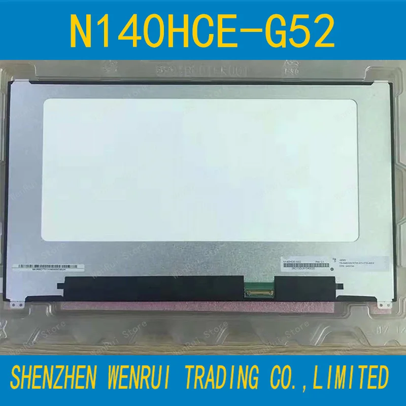 

14,0 "светодиодный ЖК-экран N140HCE-G52 Rev.C1 048DGW для Dell 1920x1080 FHD дисплей eDP