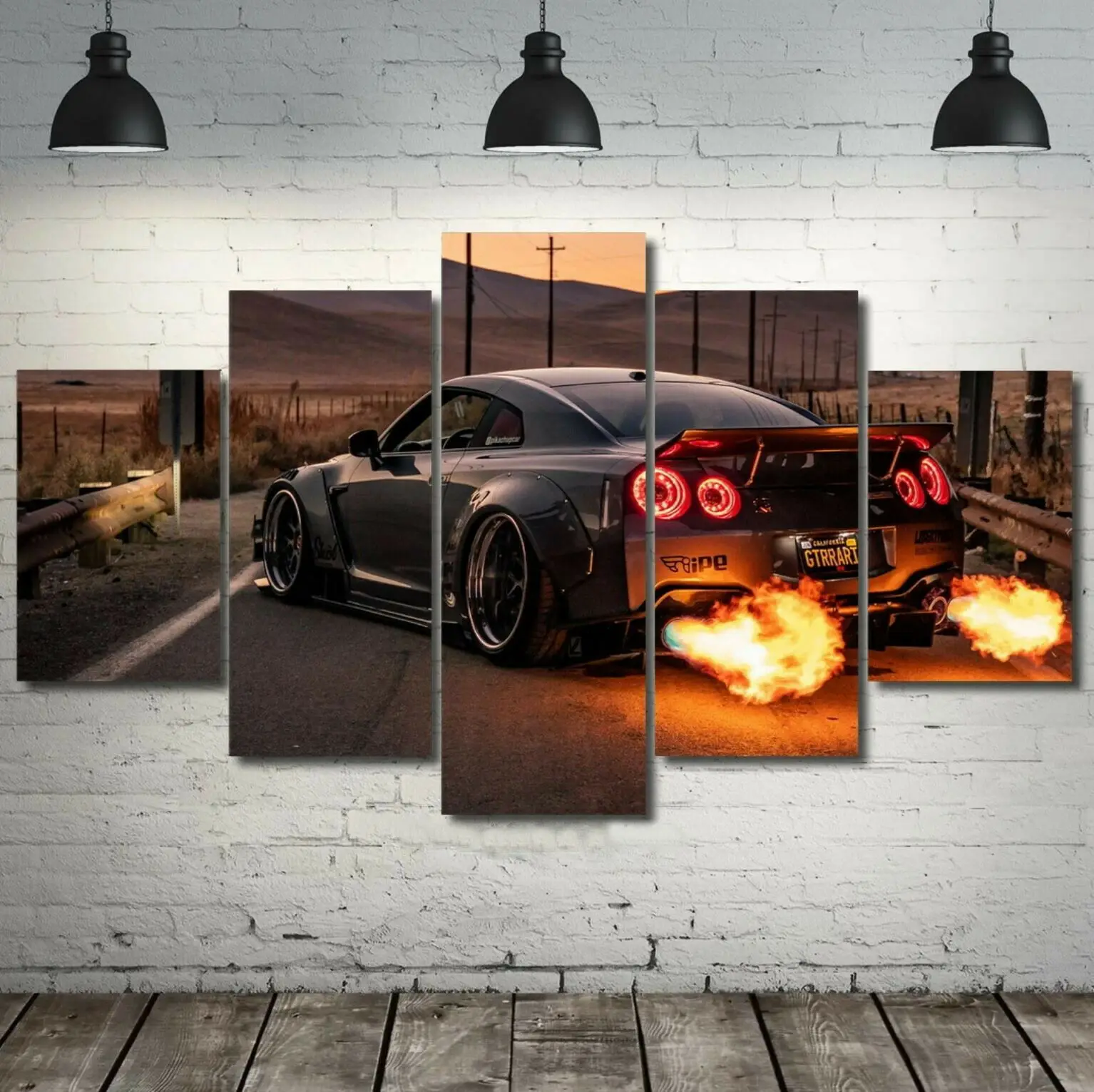 Nissan GTR r35 Fire