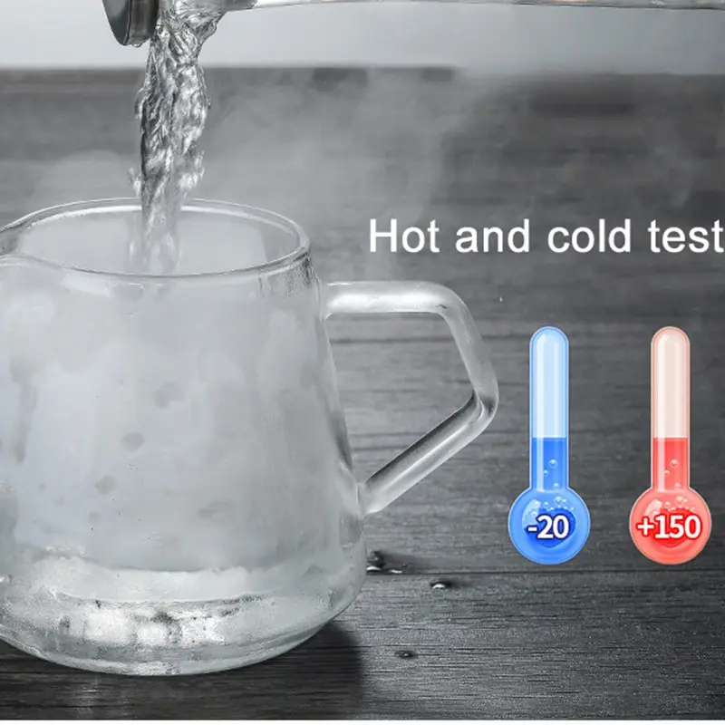 

Heatproof Coffee Kettle Milk Jug Teapot Household Multifunctional Water Bottle Breakfast Cup Thick Borosilicate Glass Water Cups
