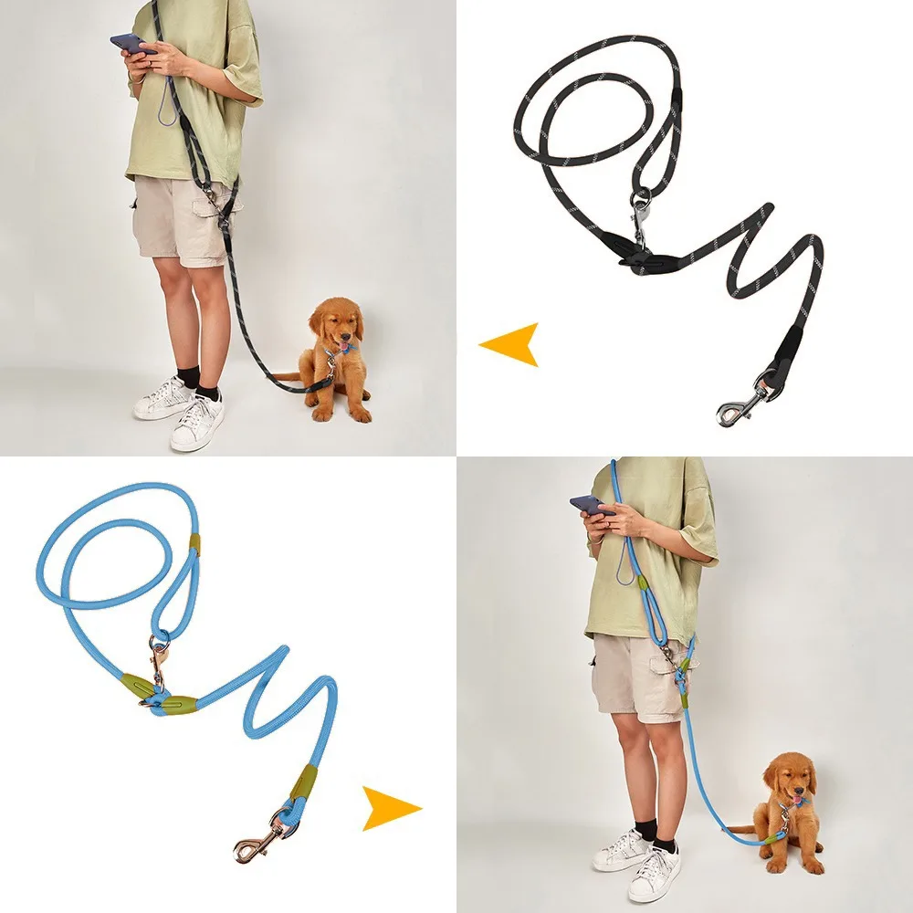 Поводок собаки ремни поводок для собак прогулок перекинул поводки оставляющие