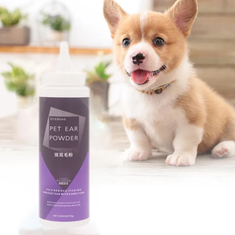 Средство для чистки ушей домашних животных порошок удаления лишней шерсти