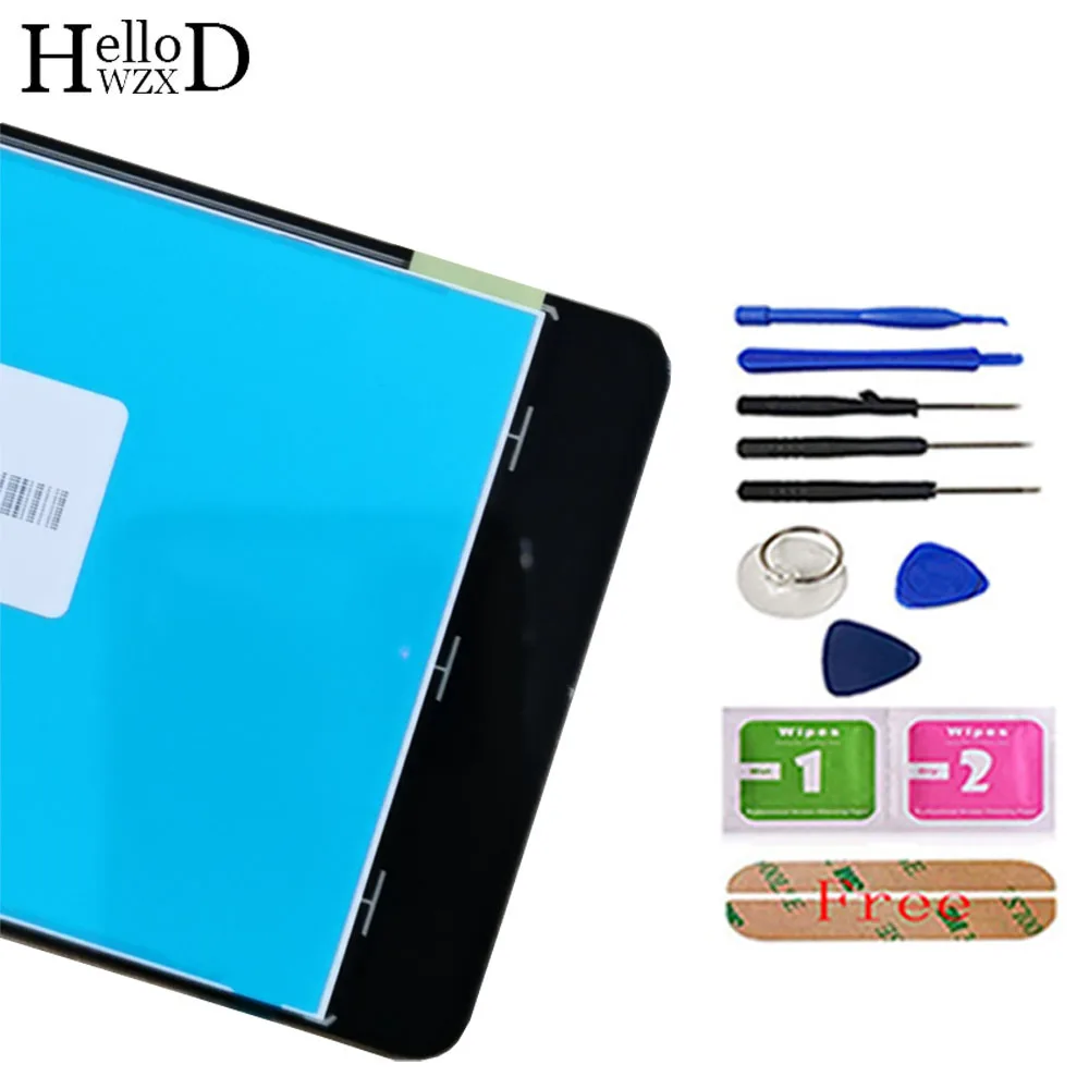 5 0 mobile lcd display with touch screen for leagoo power 2 phone lcd sensor digitizer panel assembly replacement tools free global shipping